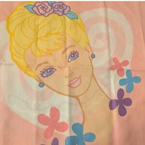 2001 Barbie Pillowcase Mattel